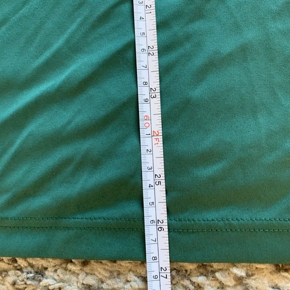 Manhattan College Polo Shirt Jaspers Green Mens Small US Flag Cool Dry Golf NCAA - Picture 11 of 11